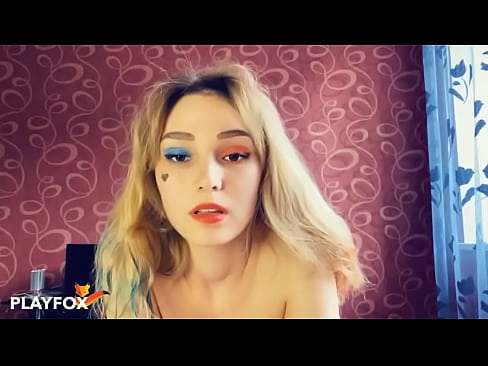 ❤️ משקפי מציאות מדומה קסומים נתנו לי סקס עם הארלי קווין ️ פורנו תוצרת בית אצלנו ❌️